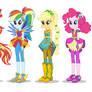 EQG LOE mane 6 Crystal guardians art