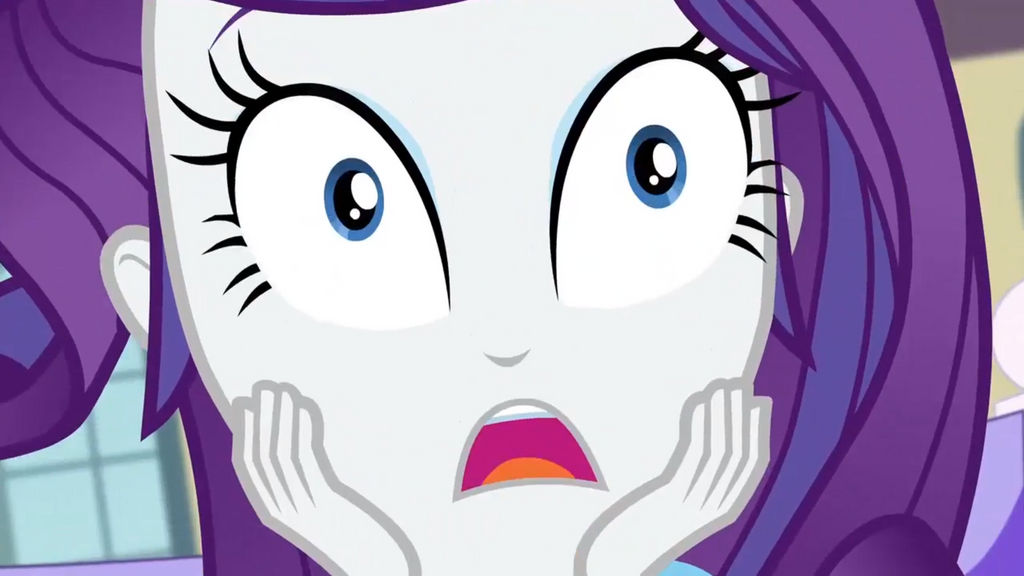 Rarity gets shocked by Gouhlsrule on DeviantArt