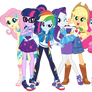 EQG mane seven new style png 02