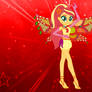 Sunset Shimmer Enchantix power