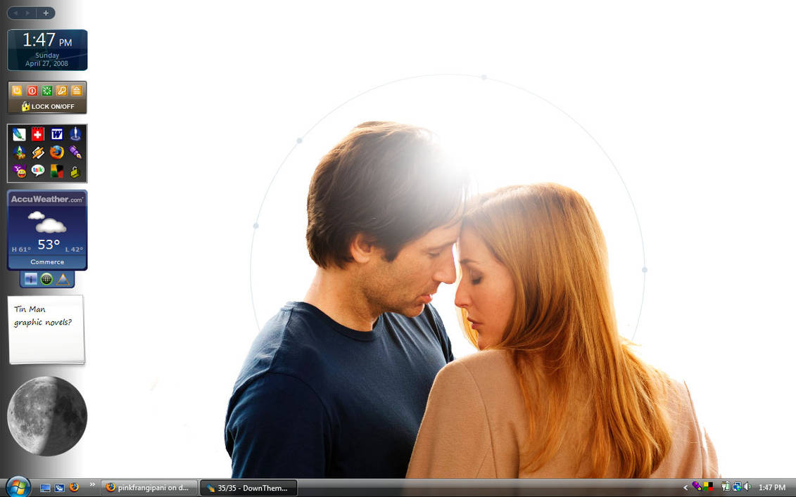 Mulder and Scully Desktop