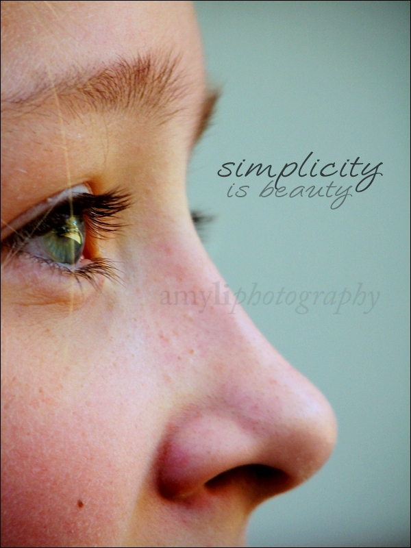 Simplicity is Beauty