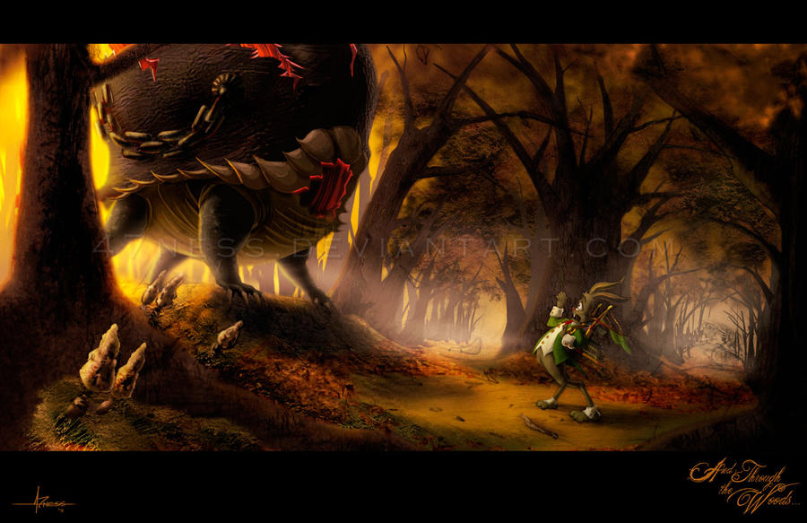 And Through The Woods...