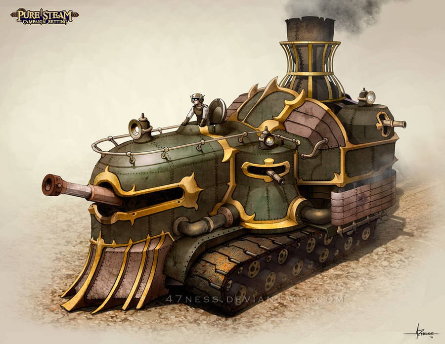 PURE STEAM - Steam Tank by 47ness