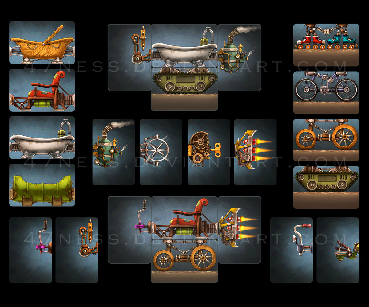 Junkyard Derby - Components