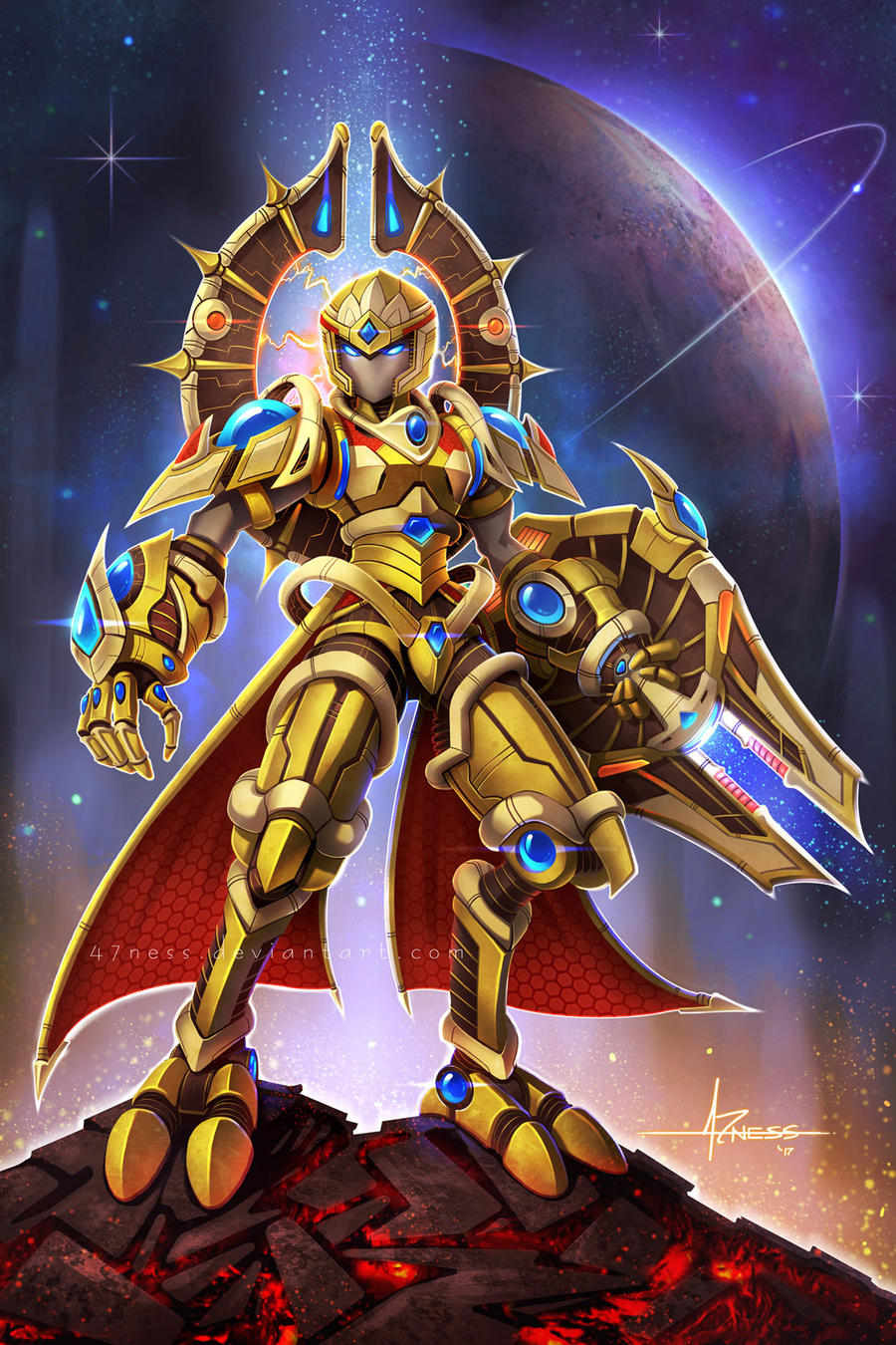 SC2 - Protoss Adept by 47ness on DeviantArt