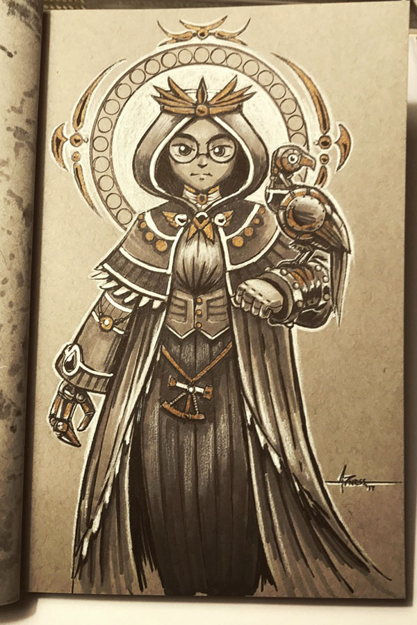 Steampunk Inktober - Day 12