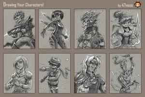 47ness Draws Your Characters! batch 1