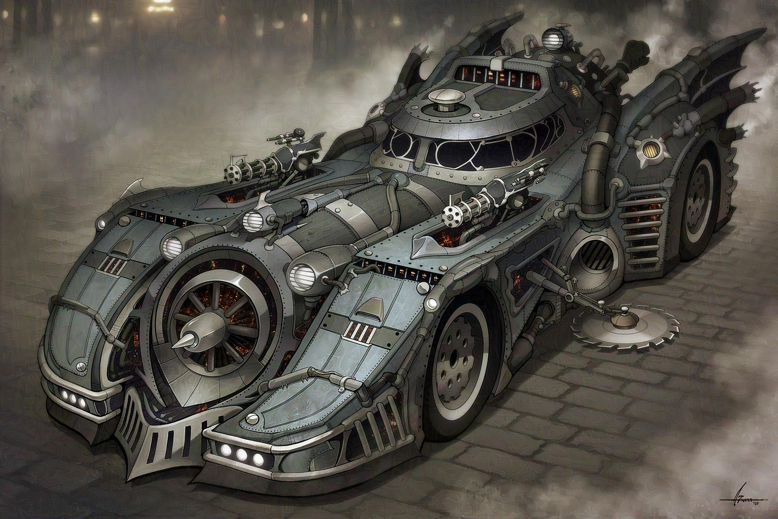 86 Batmobile Batmobile -1889- by 47ness on DeviantArt