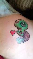 zombie turtle tattoo