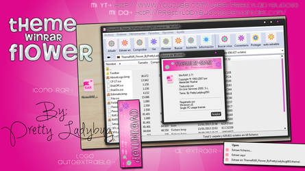 Theme WinRAR Flower