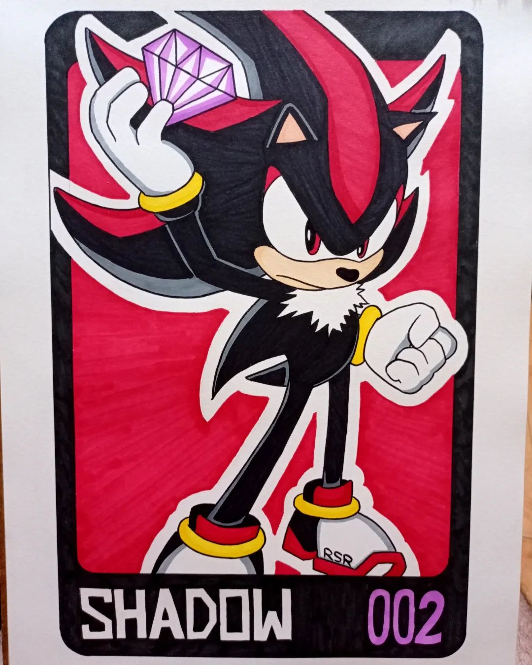 002 - Shadow - Ultra Cards by Superguerrer on DeviantArt