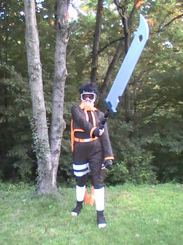 Obito stole Zabuza's sword