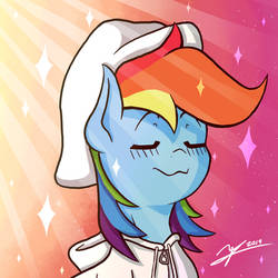 Smug Rainbow Dash(Speedpaint in Desc.)