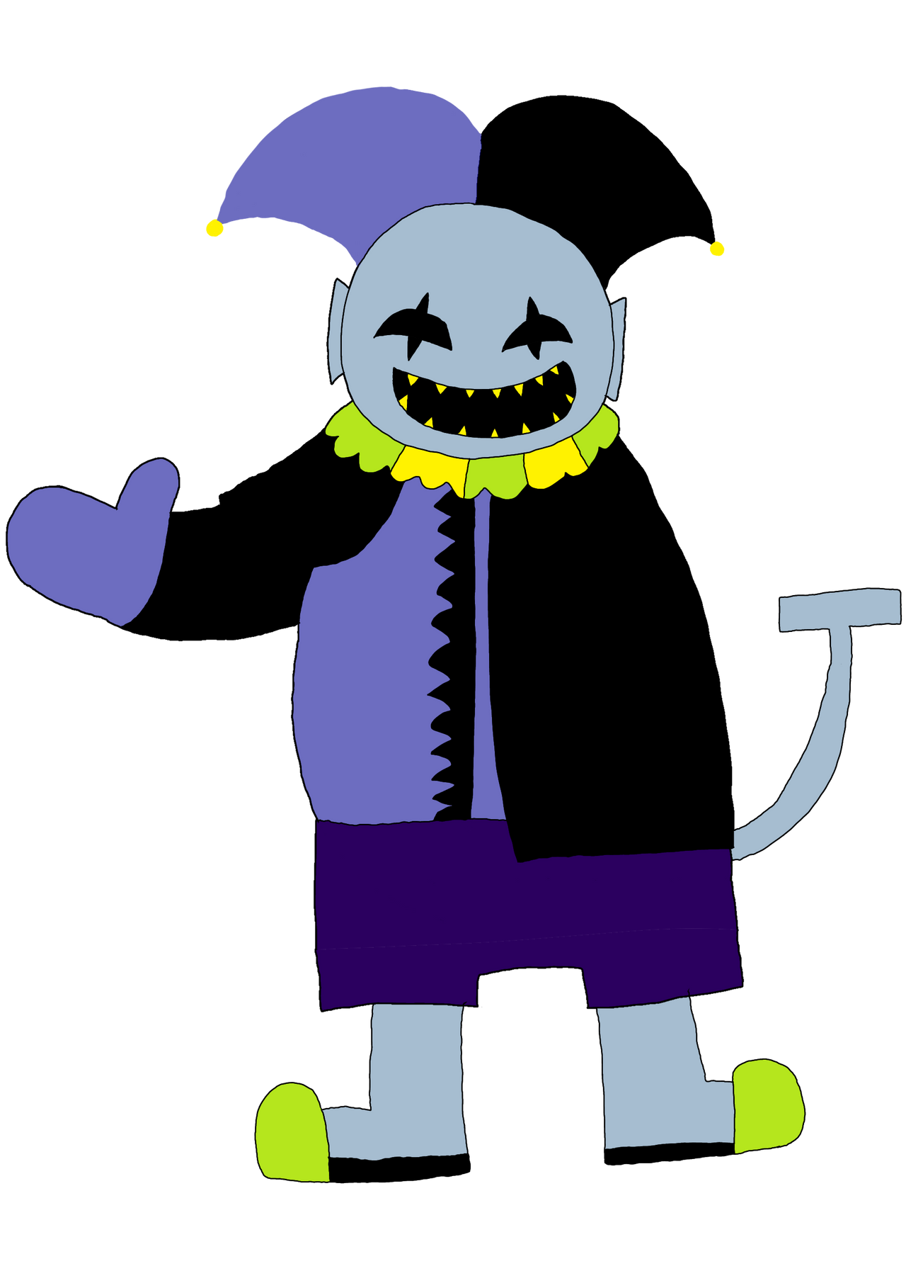 Jevil by custardofmania on DeviantArt