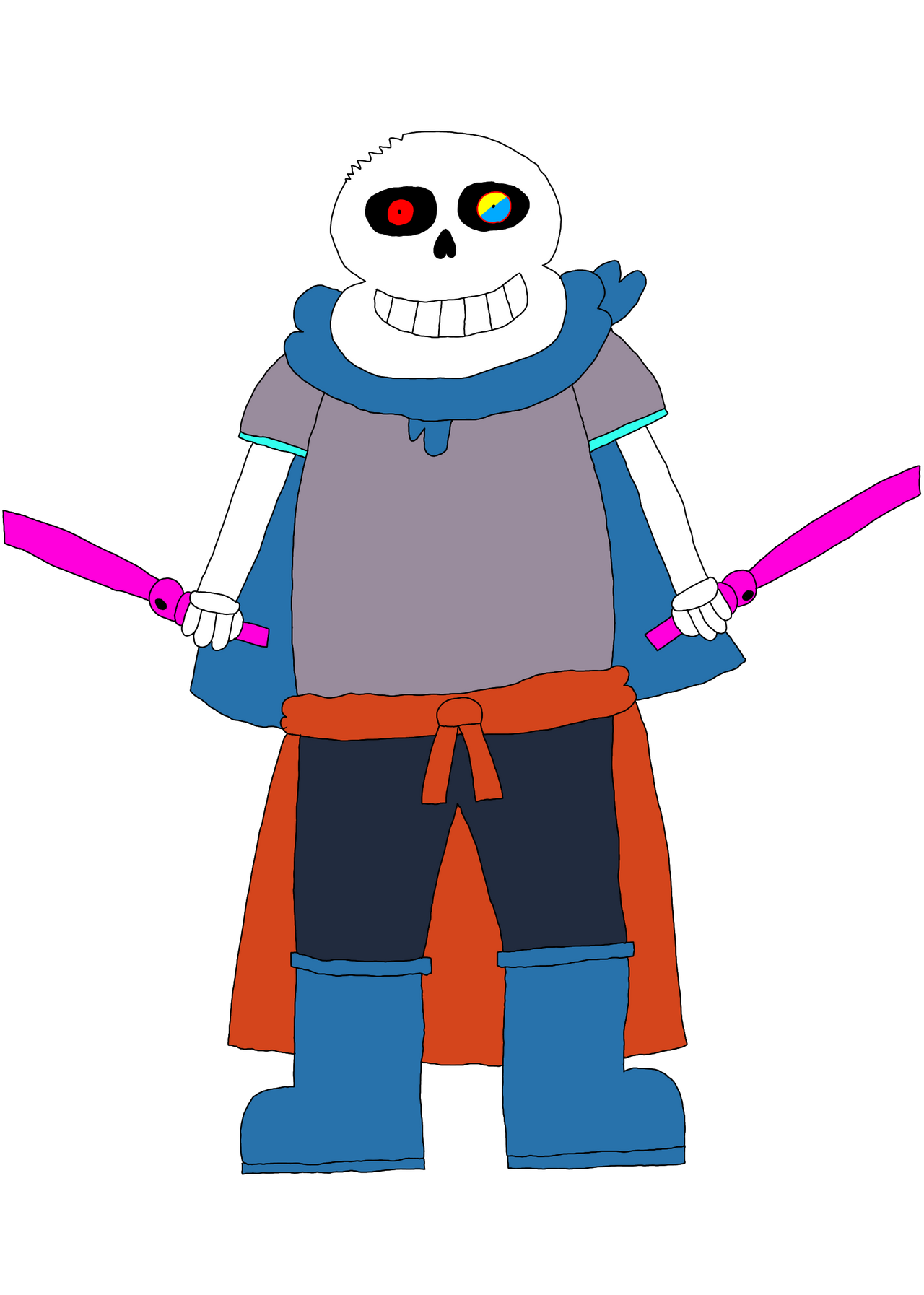 Dusttrust sans by custardofmania on DeviantArt