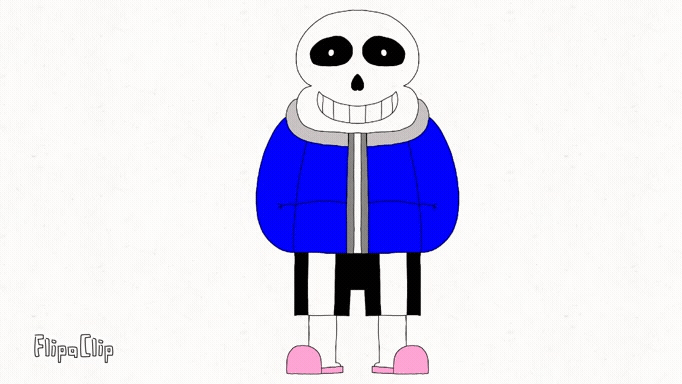 Sans animation test 2 by custardofmania on DeviantArt