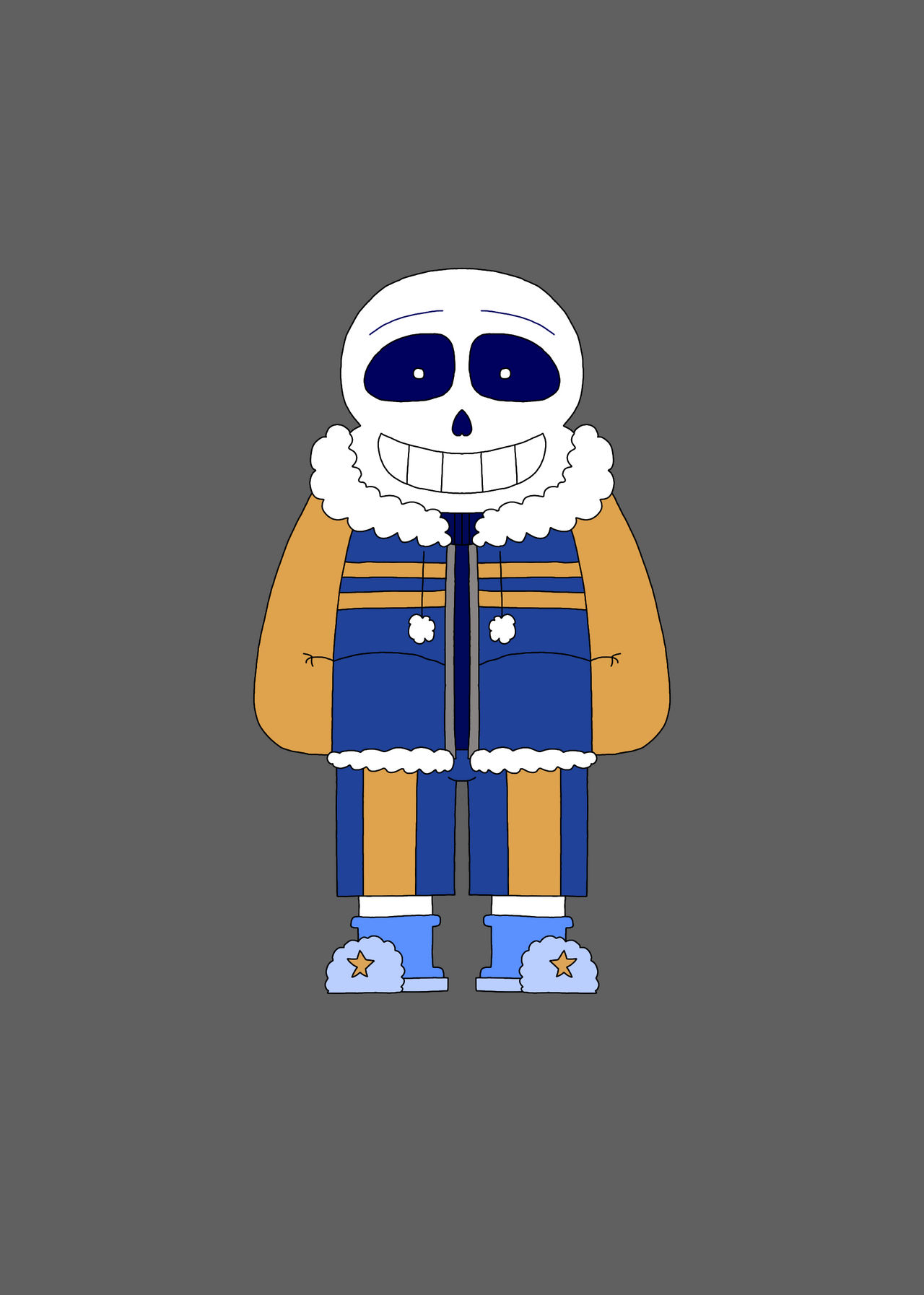 Outertale sans remake by custardofmania on DeviantArt