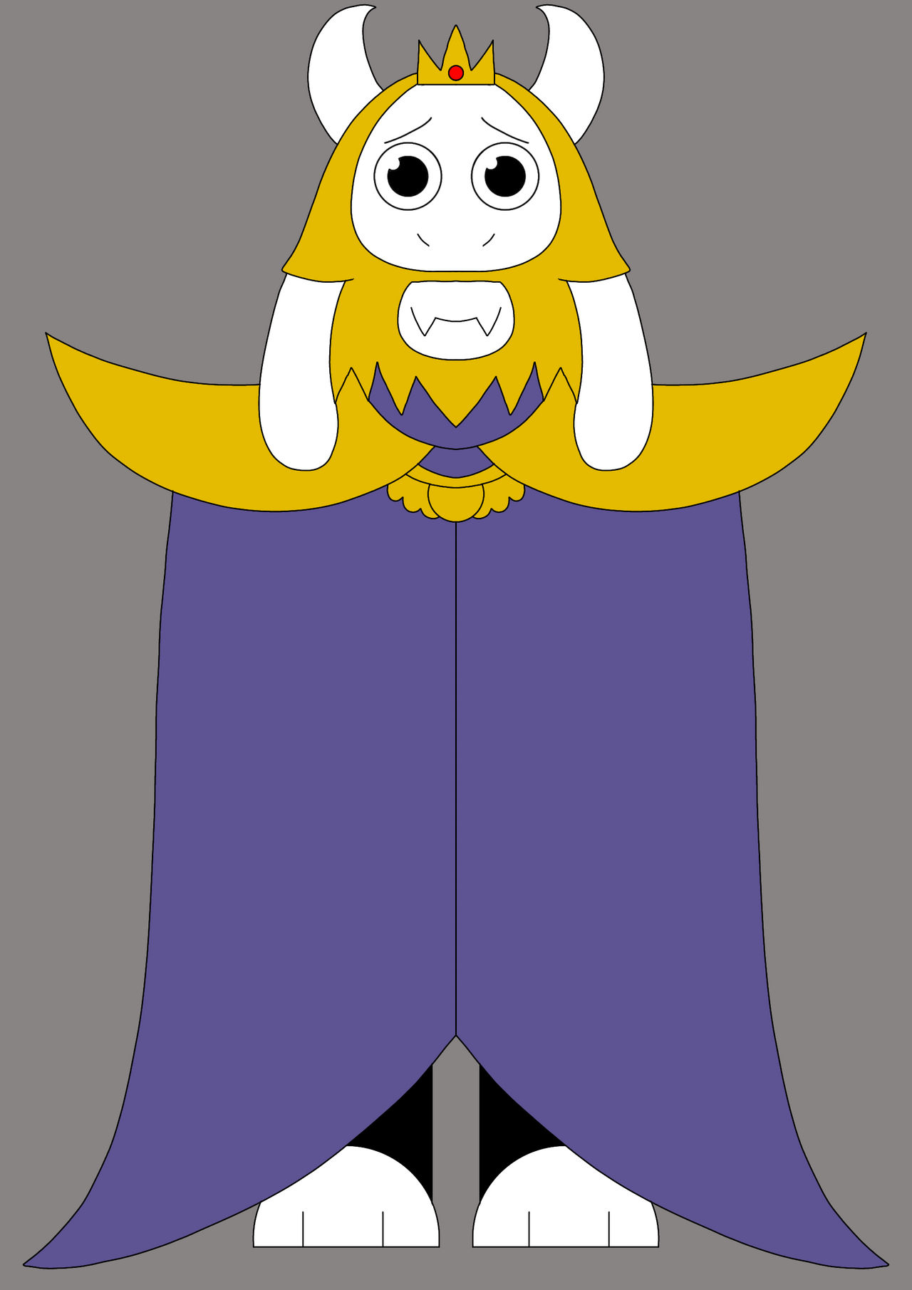 Undertale: asgore by custardofmania on DeviantArt
