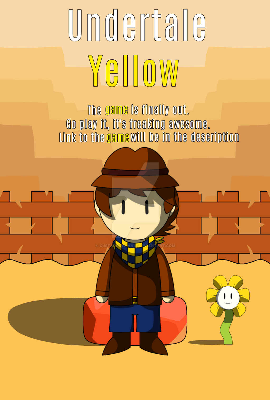 Undertale Yellow by custardofmania on DeviantArt