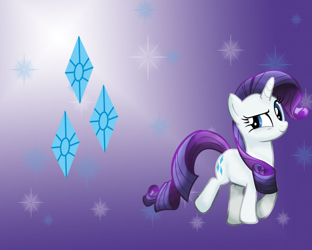 MLP: Rarity Wallpaper by Togekisspika35