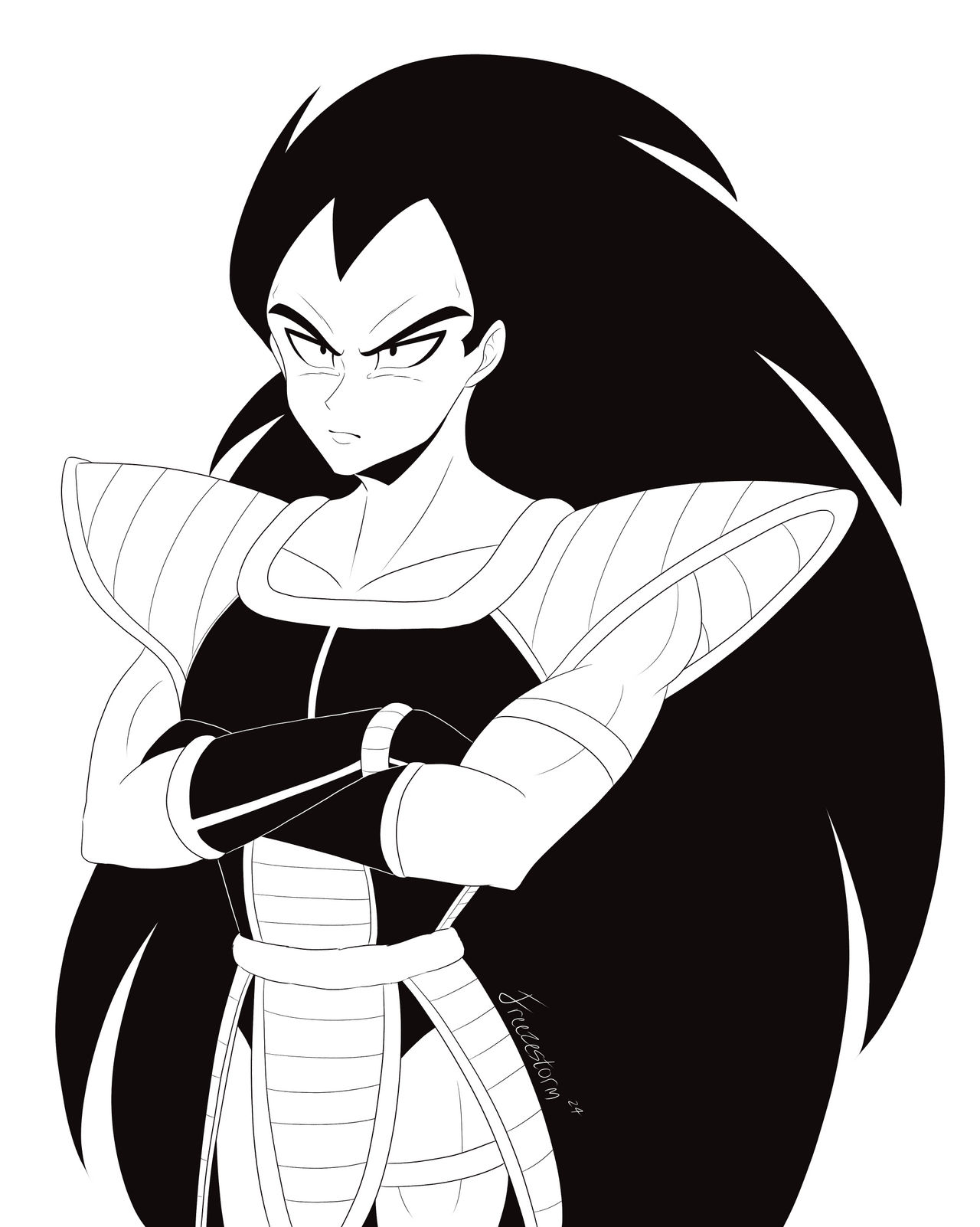 Female Raditz A random pic of Raditz by Togekisspika35 on DeviantArt