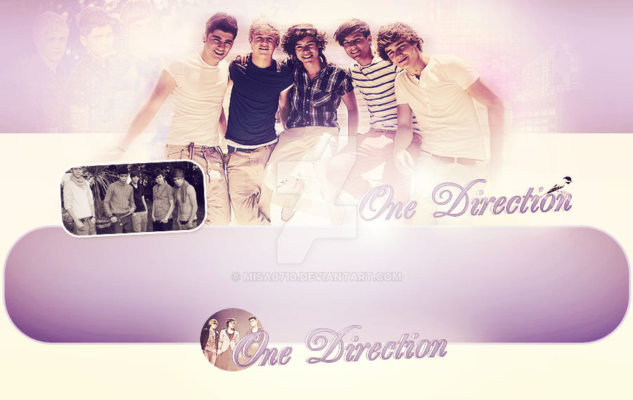 One Direction layout by MISA0710 on DeviantArt