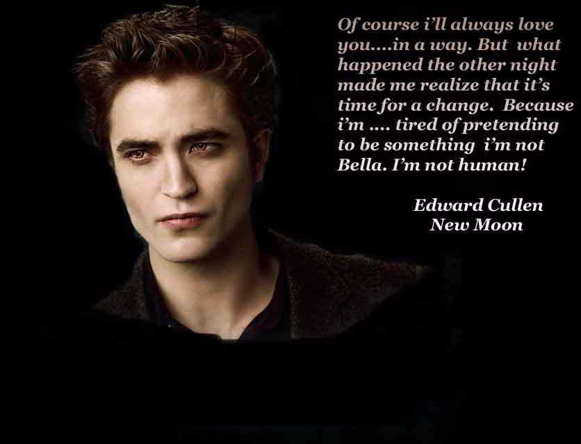 Edward Cullen 'New Moon'