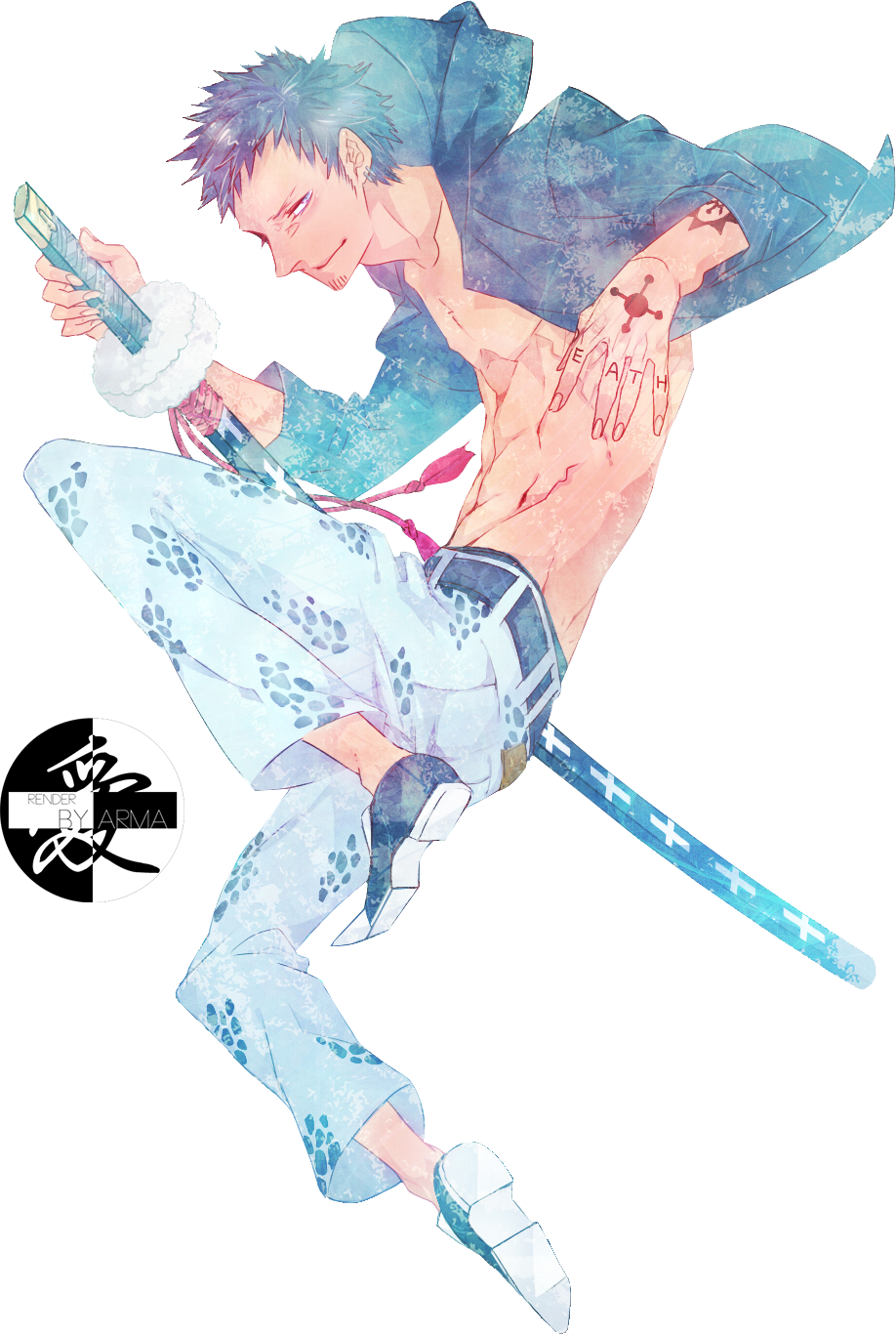 Trafalgar Law Render by armagaten