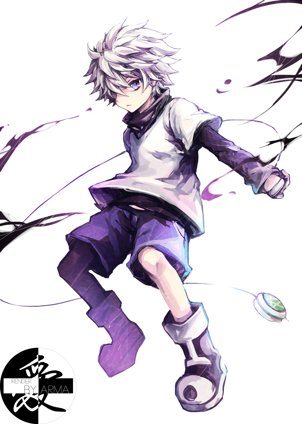 Killua Zoldyck Render by armagaten on DeviantArt