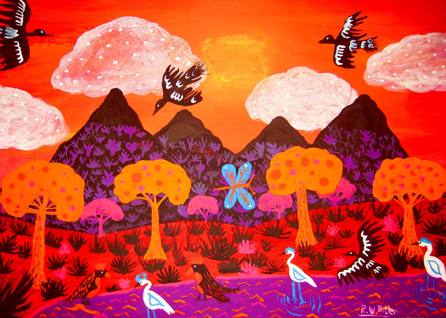 Four Peaks by rwbutler on DeviantArt