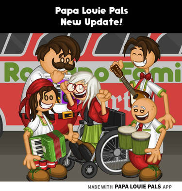 Luigi(Papa Louie Pals) by DanilaMichelin on DeviantArt