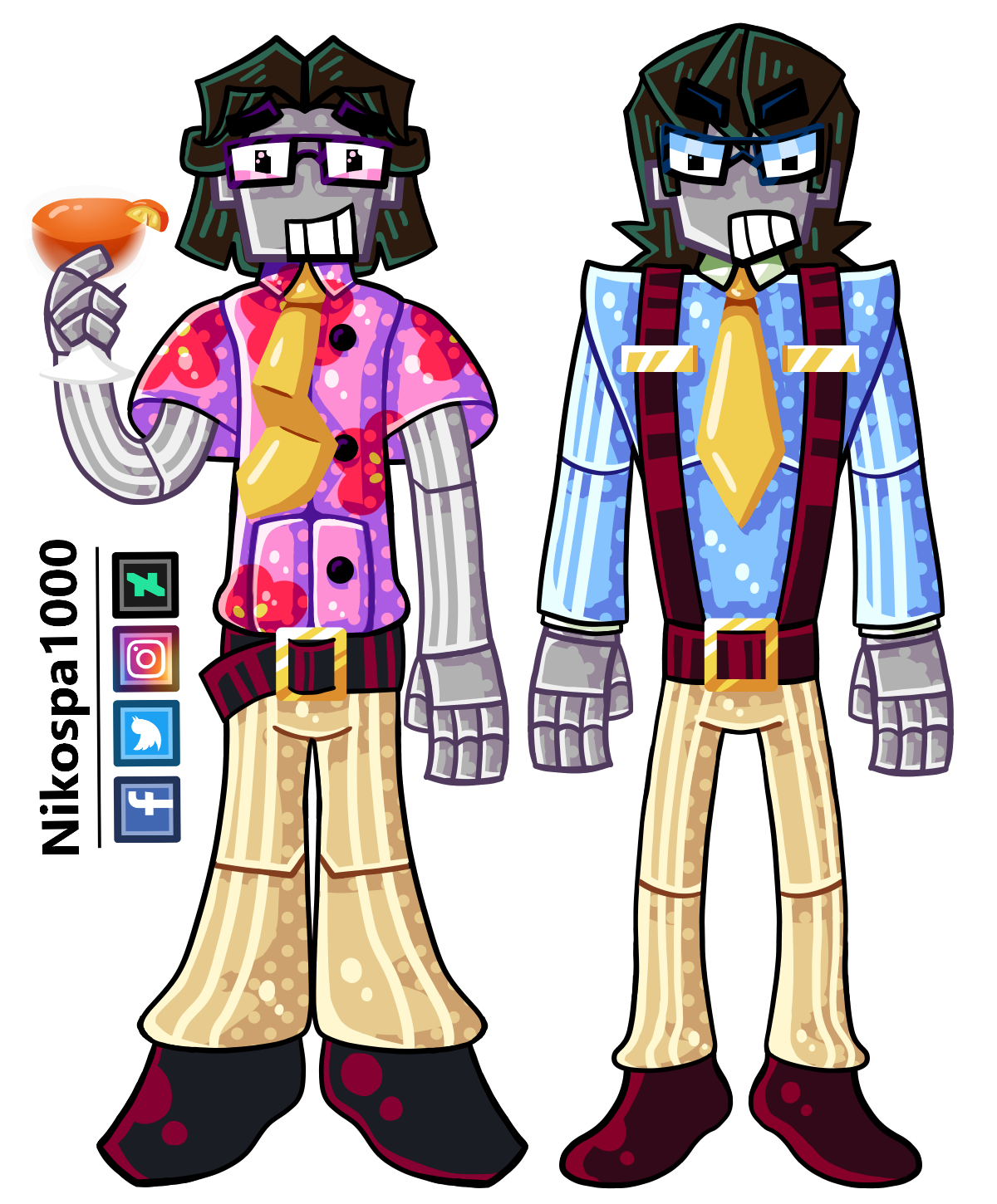 R.O.B and B.O.B by NikosAutistic on DeviantArt