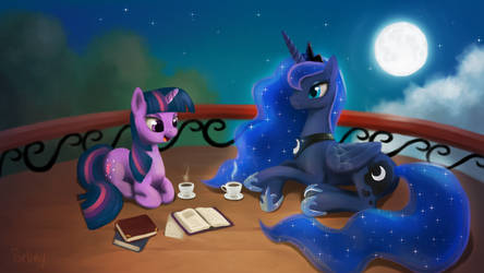 Luna and Twilight