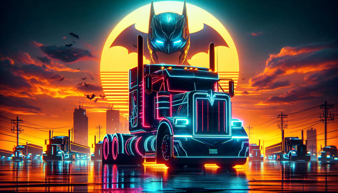 Bat T Ruck Bat-truck by 1-DigitalCreations on DeviantArt