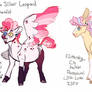 Pinkie + Fluttershy Redesigns