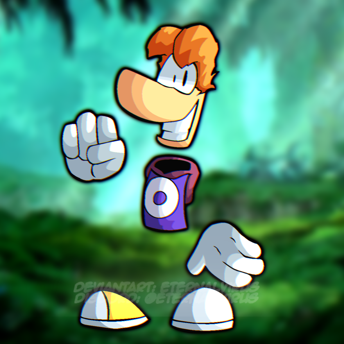 Rayman Elf Rayman by EternalV1rus on DeviantArt