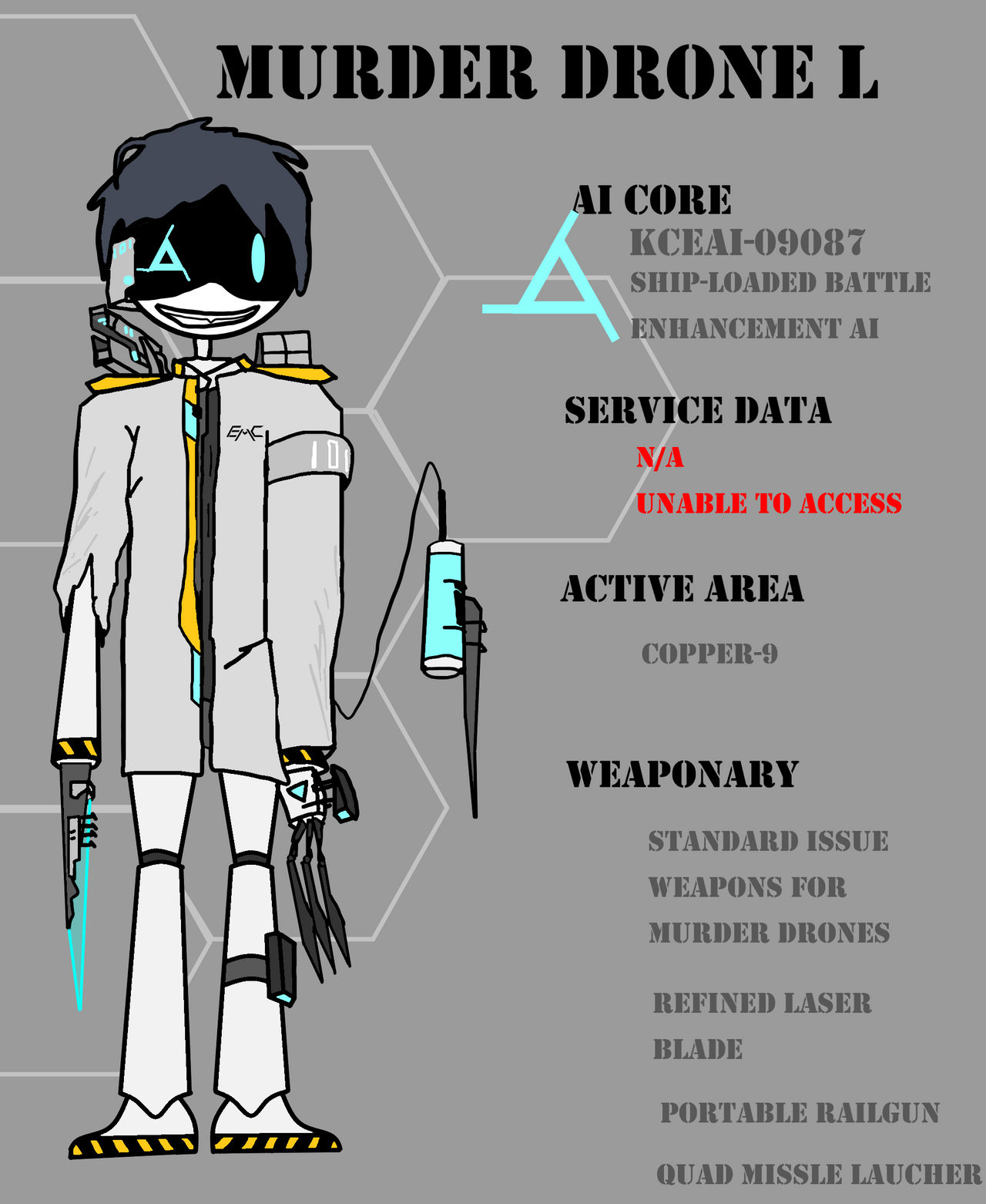Murder Engine murder drones Fanart by ESFirstFleet54188 on DeviantArt