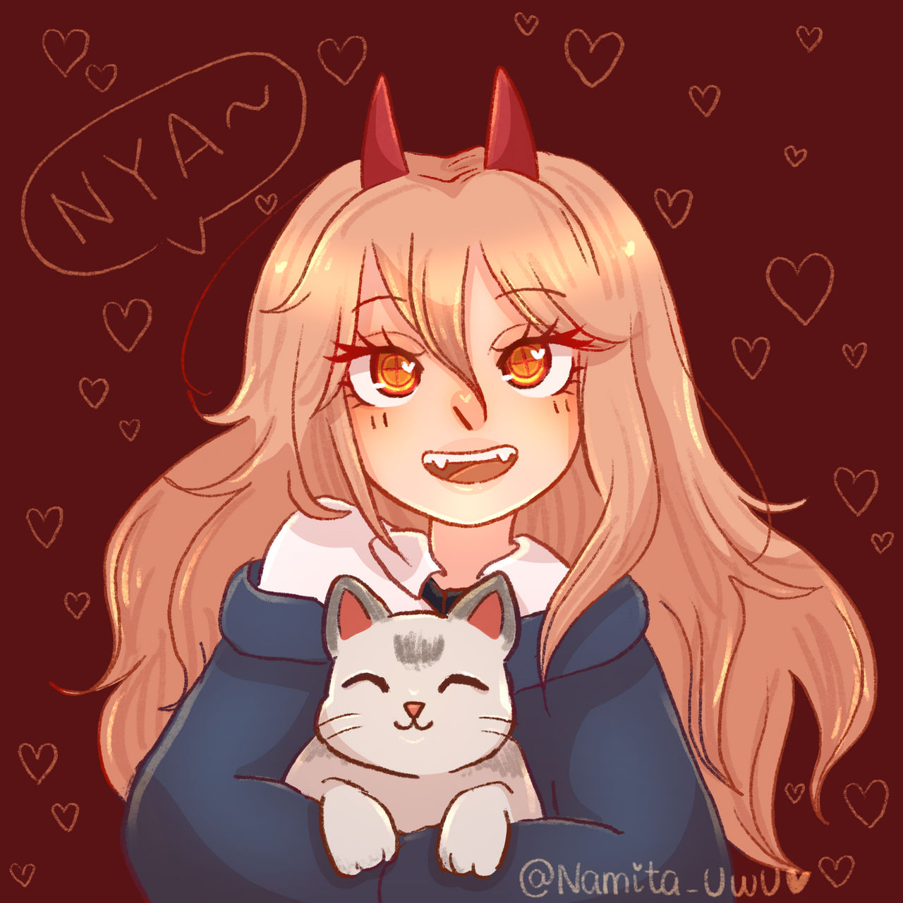 Power Meowy Rug Power + Meowy by NamitaUWU on DeviantArt