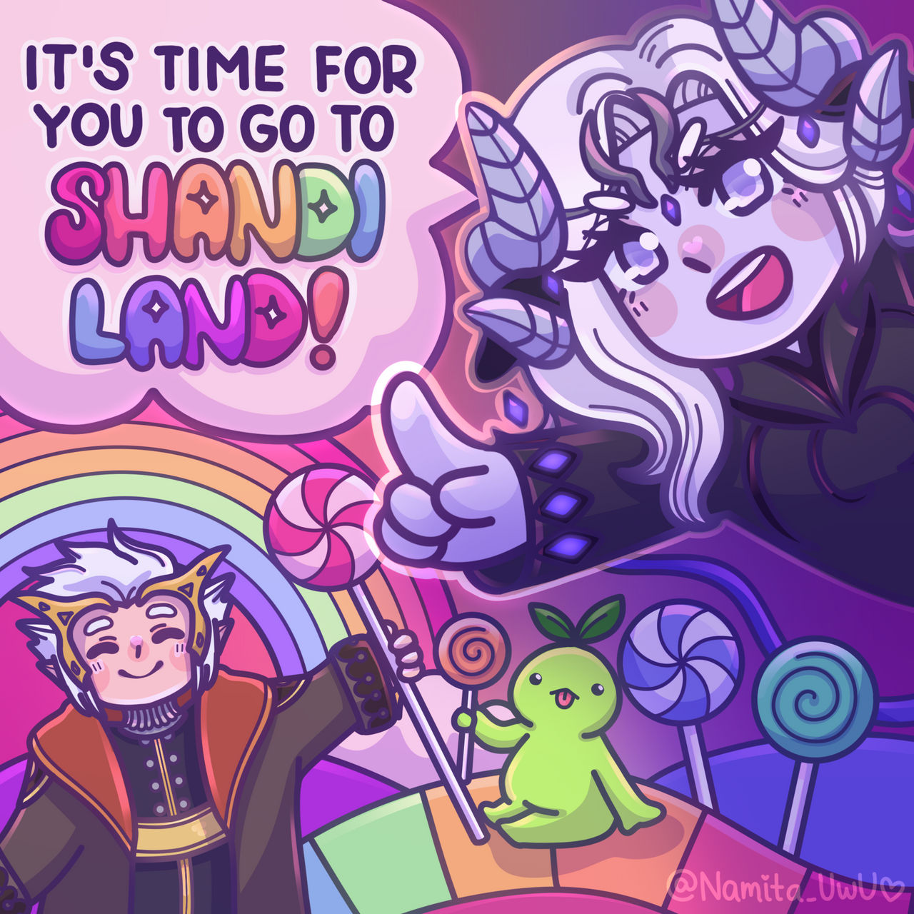 Shandi Strutter Shandi Land! - Brelshaza G6 by NamitaUWU on DeviantArt