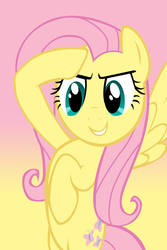 Fluttershy Ready Wallpaper