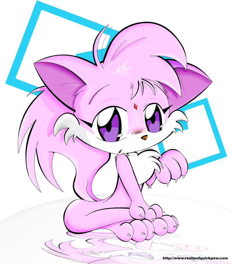 Kitty Sit - FULL COLOR by RealmOfQuickPaw