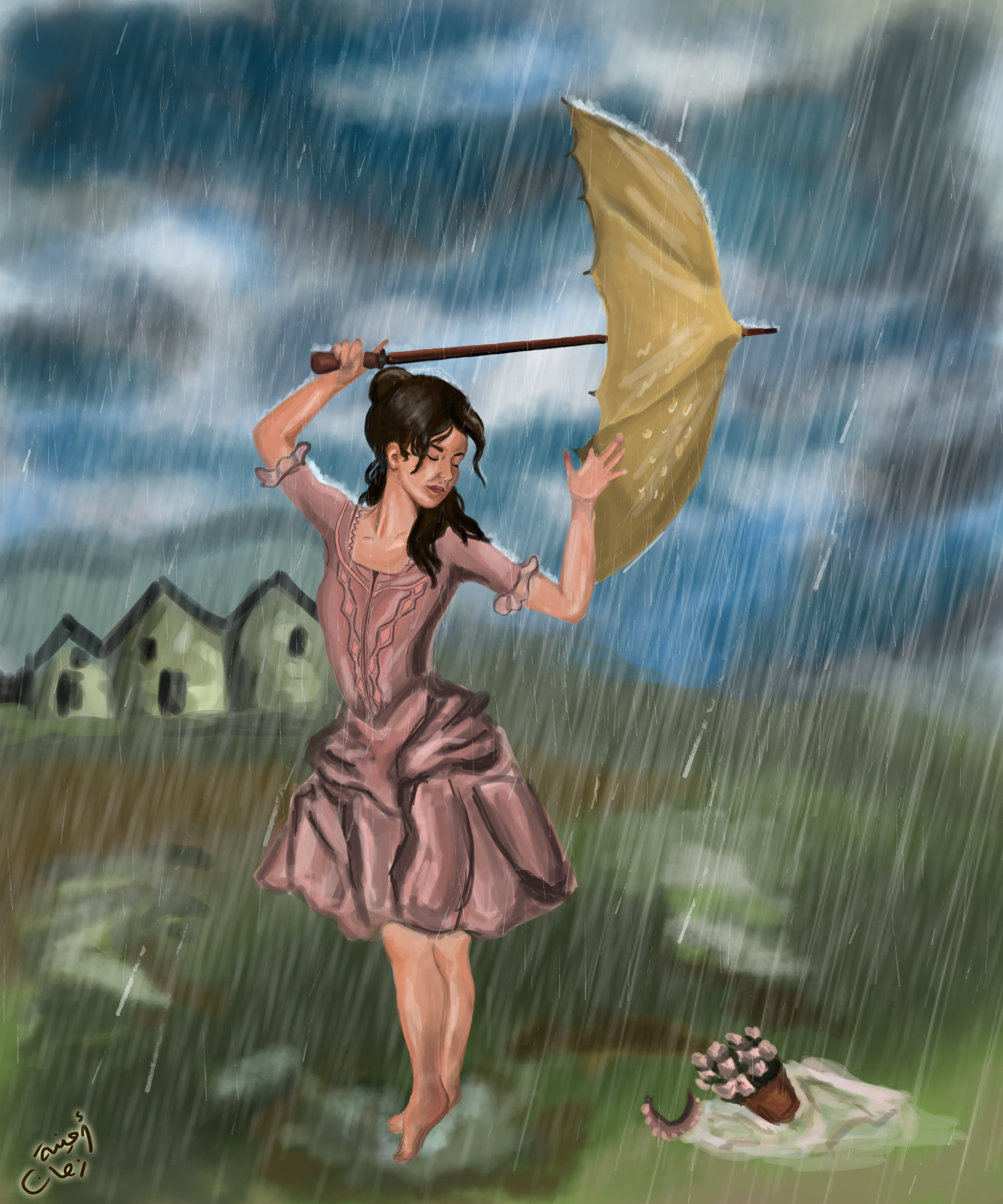 Dancing In The Rain By Meena97 On Deviantart