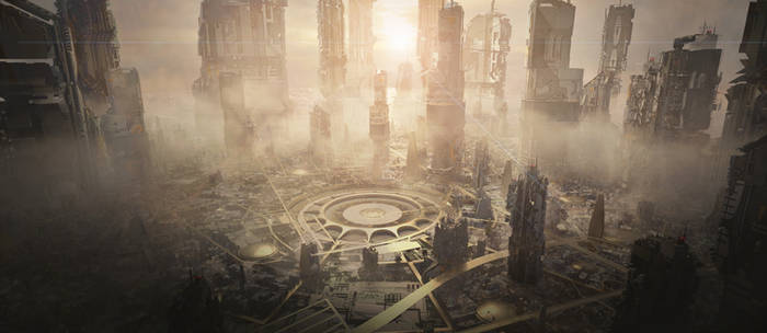 sci fi cityscape 2