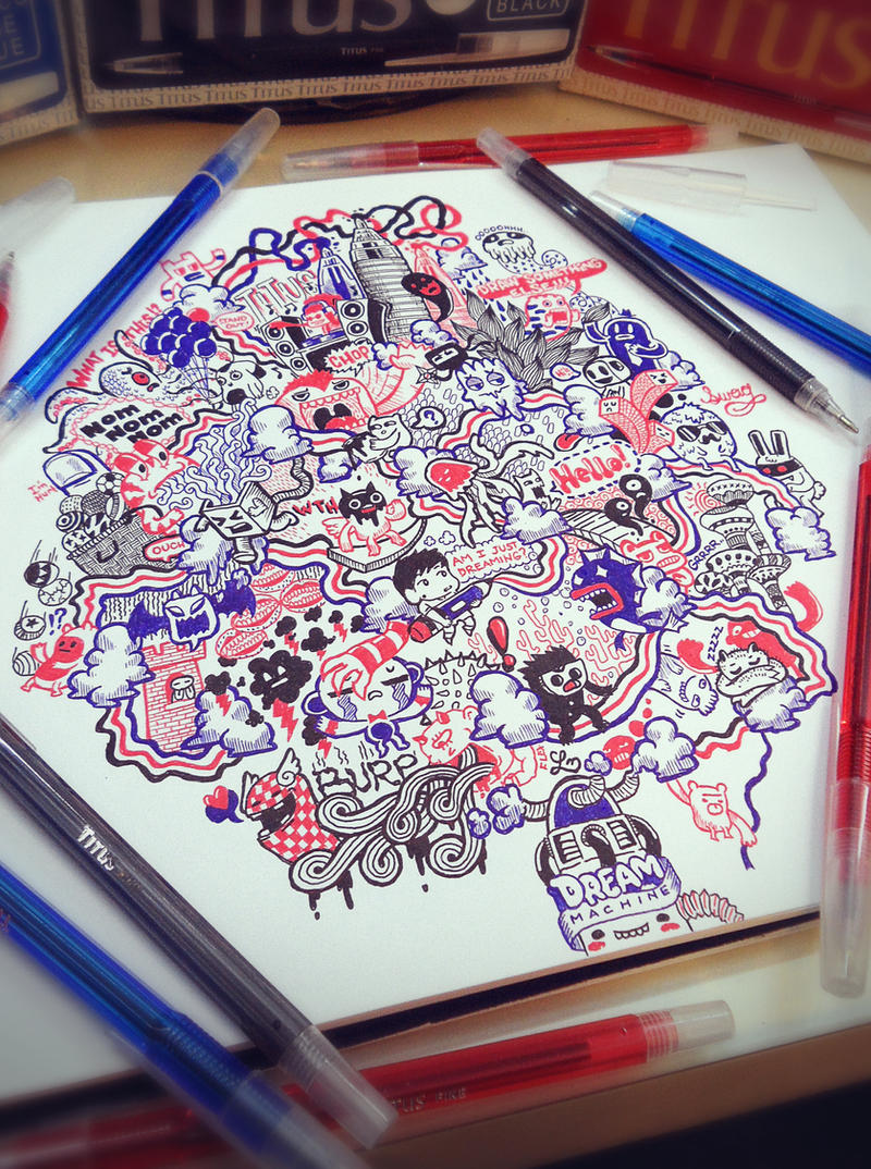 Doodle: BRB Dreaming
