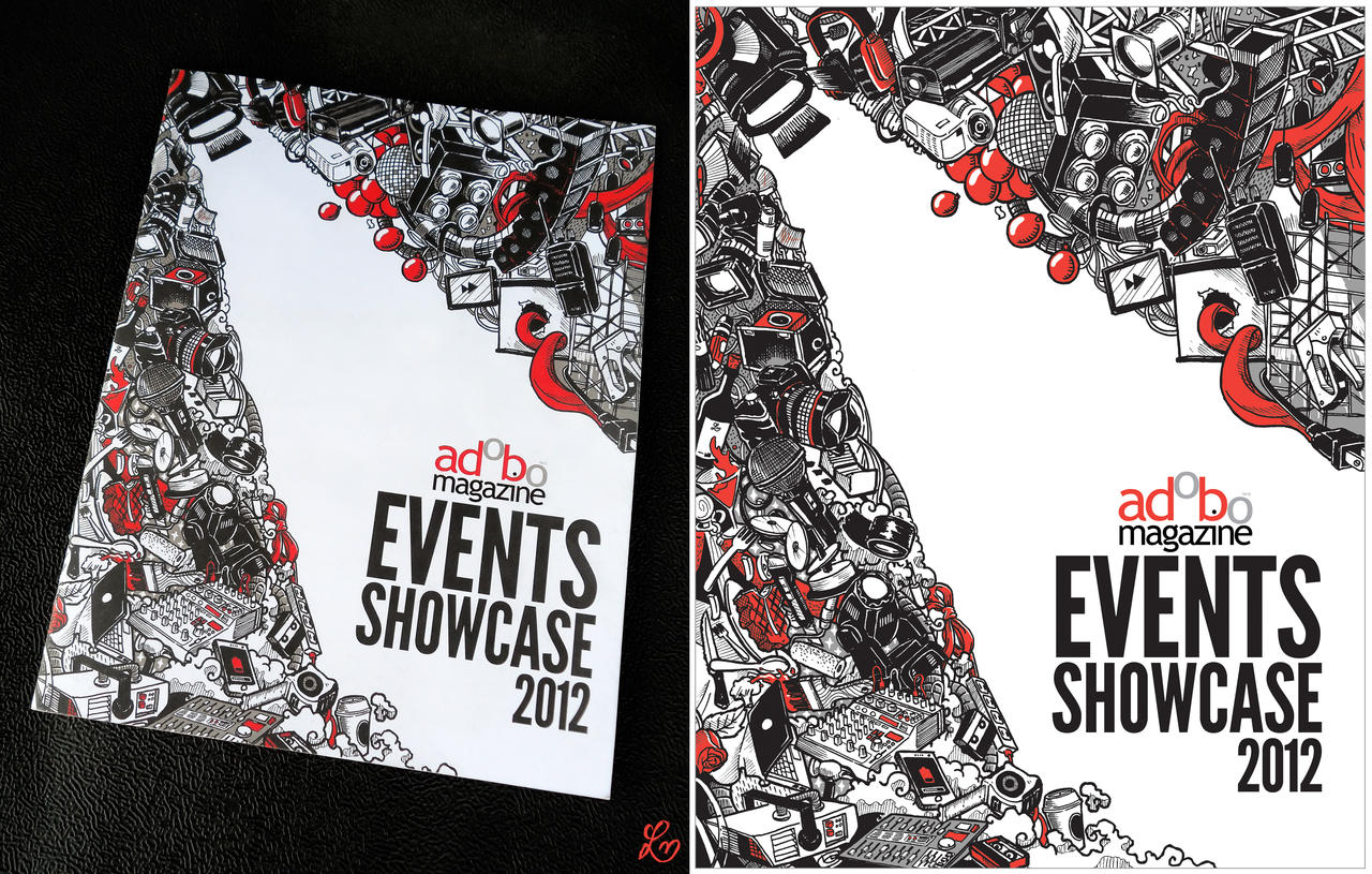 Doodle: ADOBO MAGAZINE Events Showcase