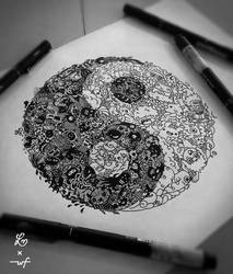 YinYang Doodle by LeiMelendres