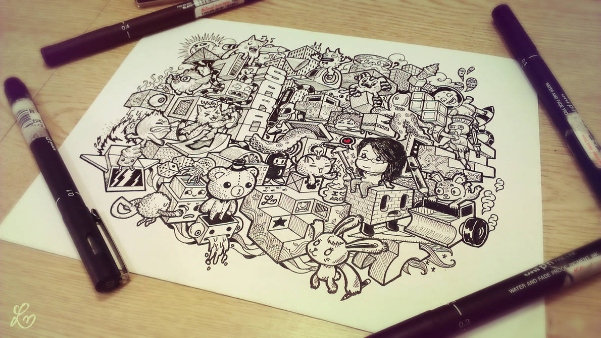 Doodle: Architectural by LeiMelendres
