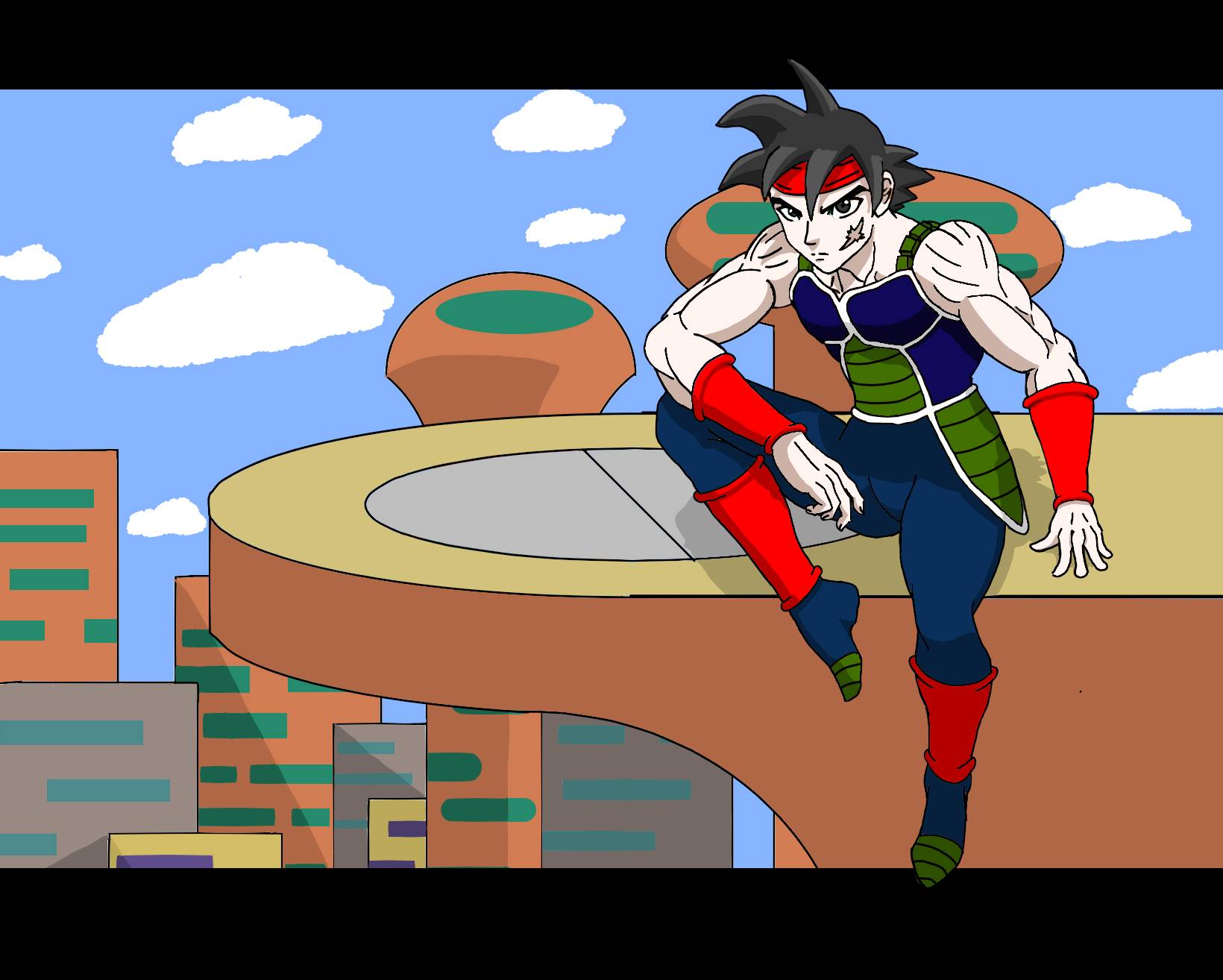 Bardock planeta Vegeta by BardockSonic on DeviantArt