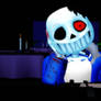 [Horrortale MMD] Date with Sans